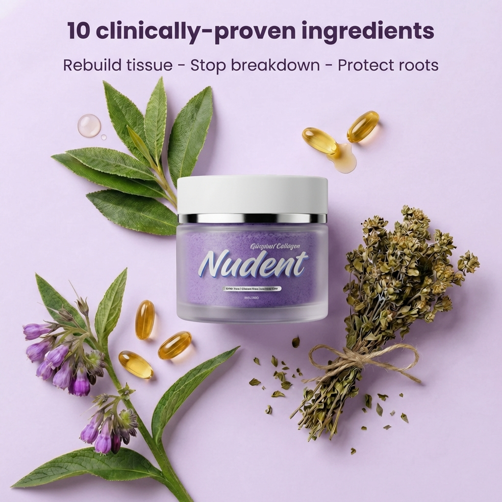 Nudent Gingival Maritime Collagen — Receding Gums & Tissue Regeneration