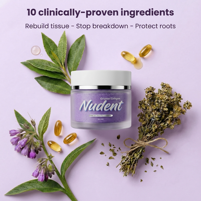 Nudent Gingival Maritime Collagen — Receding Gums & Tissue Regeneration